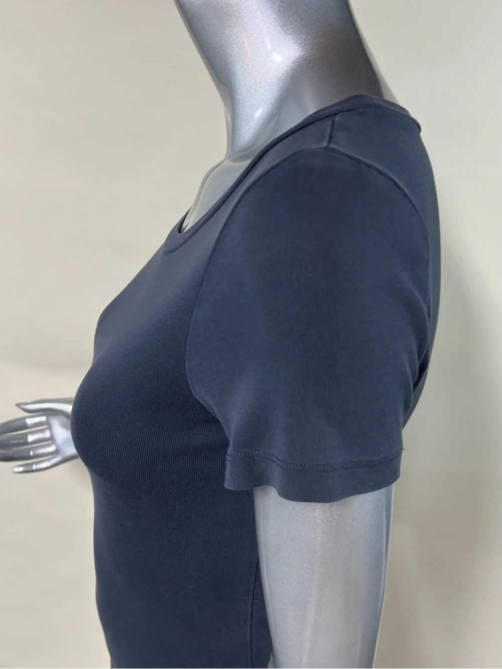 J. Crew Perfect Fit Short Sleeve 100% Cotton T-Shirt Charcoal Grey Size Small
